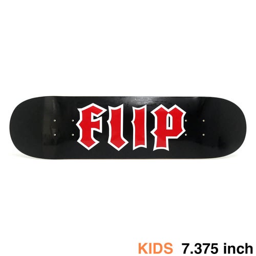 FLIP DECK フリップ デッキ（子供用） TEAM LTD CANCELED LOGO BLACK/RED 7.375 スケートボード スケボー 1