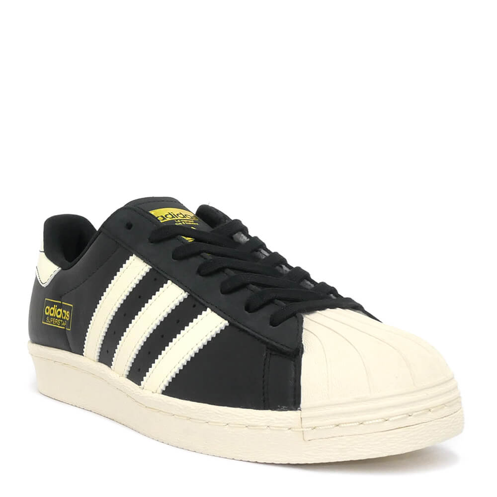 ADIDAS SKATEBOARDING SHOES アディダススケートボーディング シューズ スニーカー スーパースター SUPERSTAR 80 ADV BLACK/CREAM KK5003 スケートボード スケボー 1