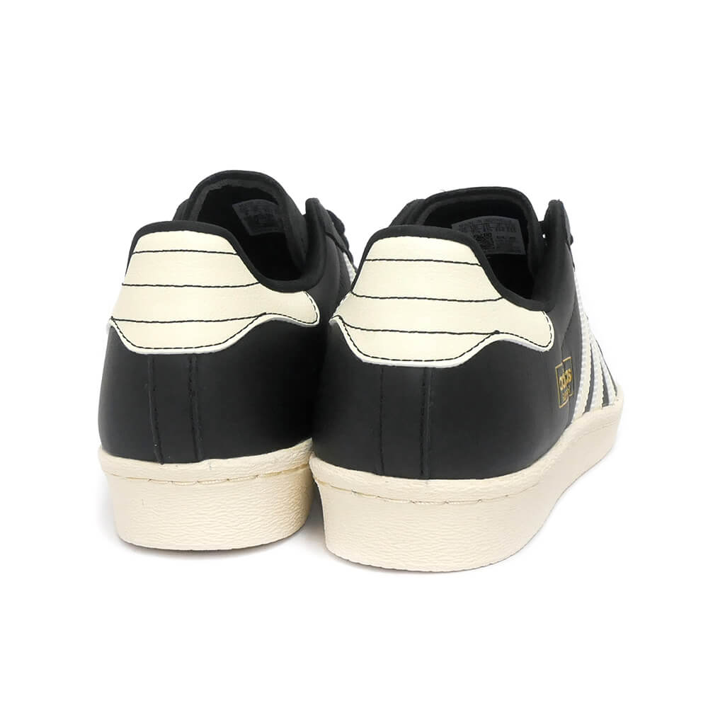 ADIDAS SKATEBOARDING SHOES アディダススケートボーディング シューズ スニーカー スーパースター SUPERSTAR 80 ADV BLACK/CREAM KK5003 スケートボード スケボー 3