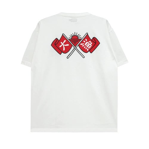 CHAOS FISHING CLUB T-SHIRT カオスフィッシングクラブ Tシャツ TAIRYO WHITE スケートボード スケボー 