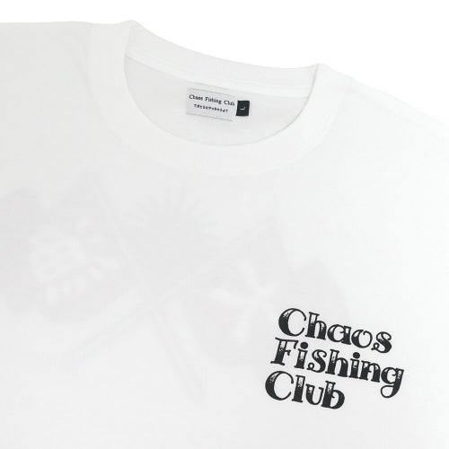 CHAOS FISHING CLUB T-SHIRT カオスフィッシングクラブ Tシャツ TAIRYO WHITE スケートボード スケボー 2