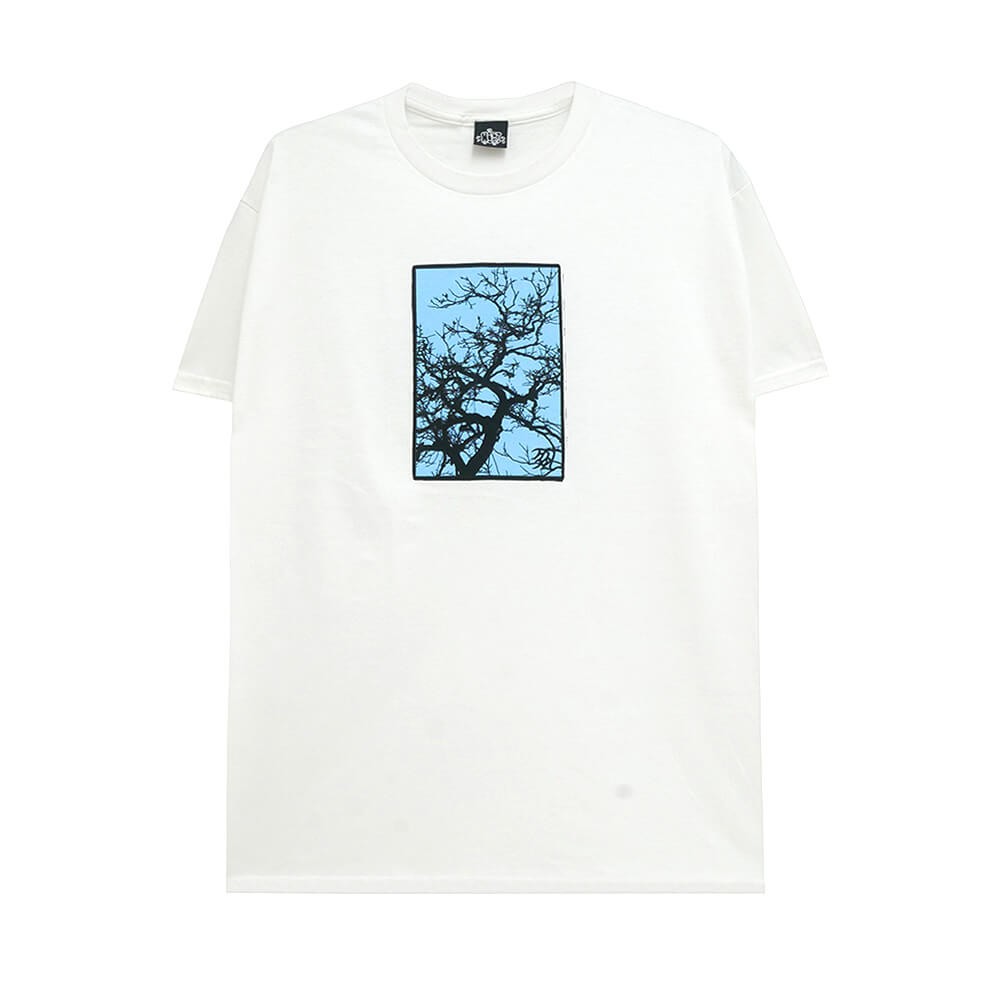 MAN WHO T-SHIRT マンフー Tシャツ 風の便り WHITE スケートボード スケボー 