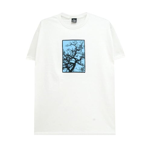 MAN WHO T-SHIRT マンフー Tシャツ 風の便り WHITE スケートボード スケボー 