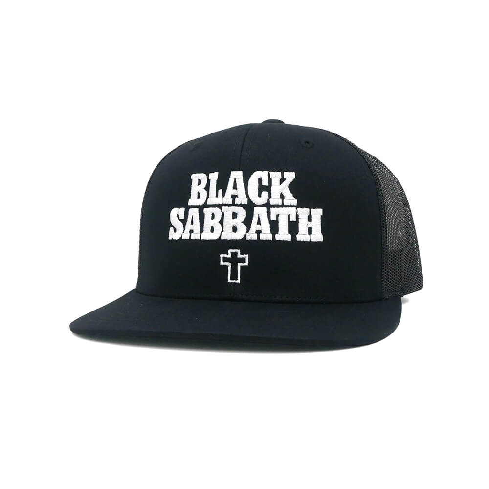 OJ WHEEL MESHCAP オージェーウィール メッシュキャップ BLACK SABBATH SNAPBACK MESH BLACK スケートボード スケボー 