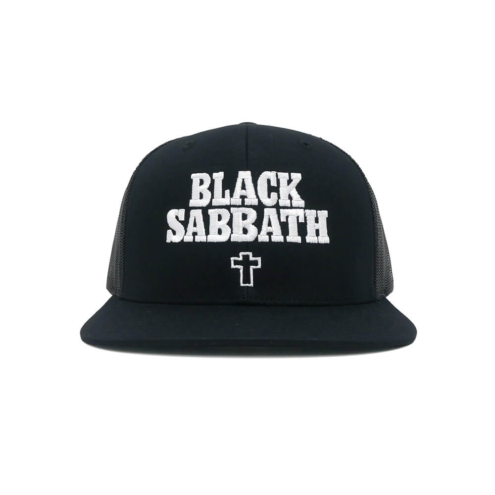 OJ WHEEL MESHCAP オージェーウィール メッシュキャップ BLACK SABBATH SNAPBACK MESH BLACK スケートボード スケボー 1