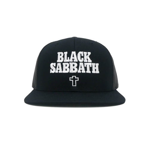 OJ WHEEL MESHCAP オージェーウィール メッシュキャップ BLACK SABBATH SNAPBACK MESH BLACK スケートボード スケボー 1