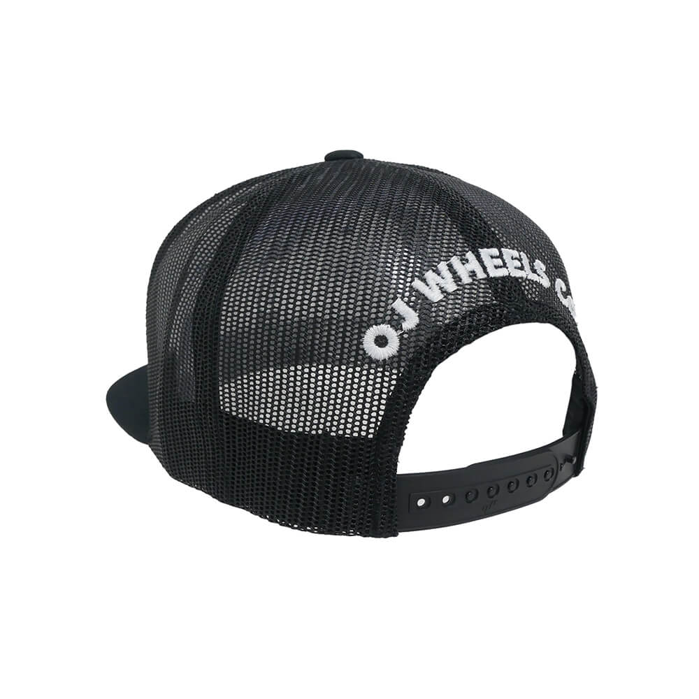 OJ WHEEL MESHCAP オージェーウィール メッシュキャップ BLACK SABBATH SNAPBACK MESH BLACK スケートボード スケボー 2