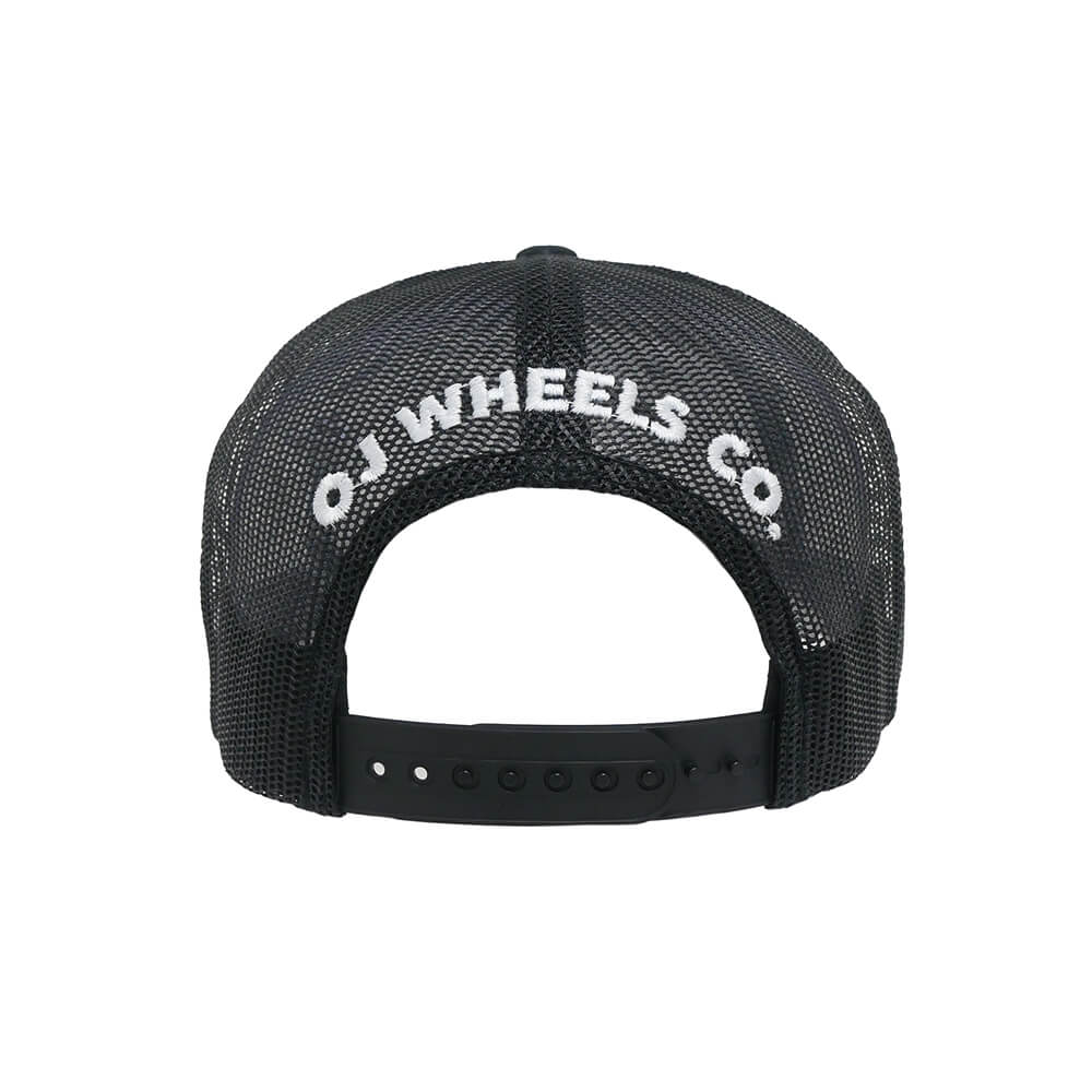OJ WHEEL MESHCAP オージェーウィール メッシュキャップ BLACK SABBATH SNAPBACK MESH BLACK スケートボード スケボー 3