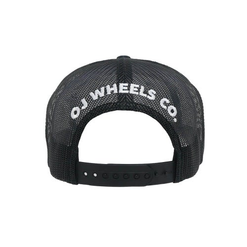 OJ WHEEL MESHCAP オージェーウィール メッシュキャップ BLACK SABBATH SNAPBACK MESH BLACK スケートボード スケボー 3