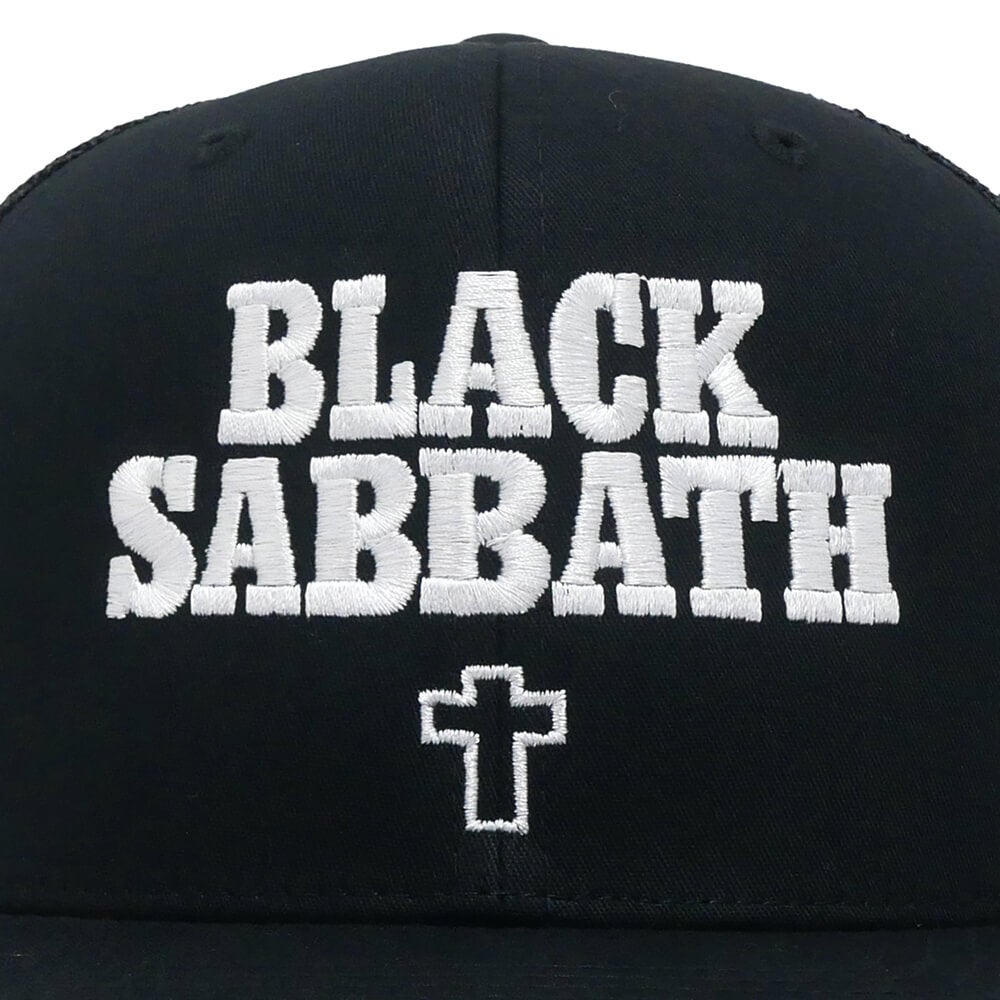 OJ WHEEL MESHCAP オージェーウィール メッシュキャップ BLACK SABBATH SNAPBACK MESH BLACK スケートボード スケボー 5