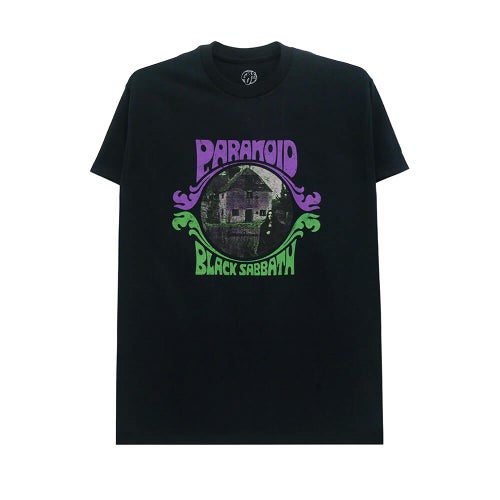 OJ WHEEL T-SHIRT オージェー ウィール Tシャツ BLACK SABBATH PARANOID WITCH BLACK スケートボード スケボー 