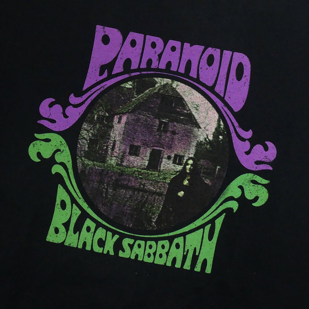OJ WHEEL T-SHIRT オージェー ウィール Tシャツ BLACK SABBATH PARANOID WITCH BLACK スケートボード スケボー 1