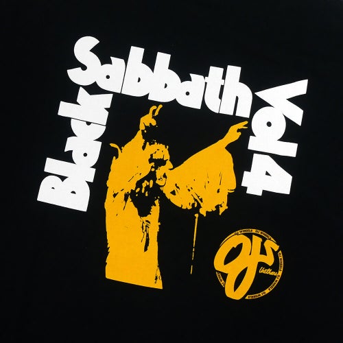 OJ WHEEL T-SHIRT オージェー ウィール Tシャツ LISTEN TO BLACK SABBATH BLACK スケートボード スケボー 3