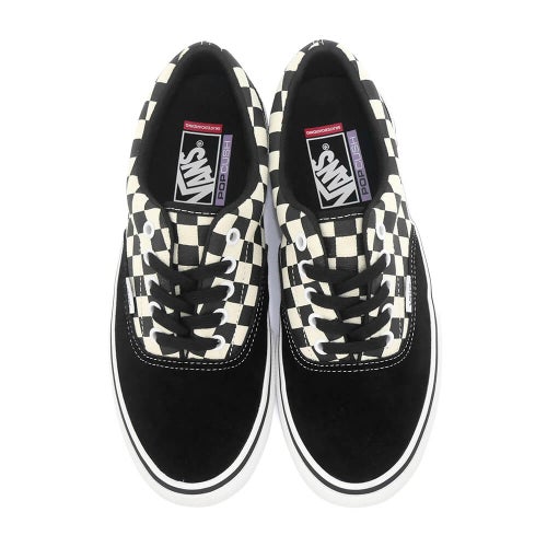 VANS SHOES バンズ シューズ スニーカー SKATE ERA CHECKERBOARD BLACK/WHITE（US企画） スケートボード スケボー 2