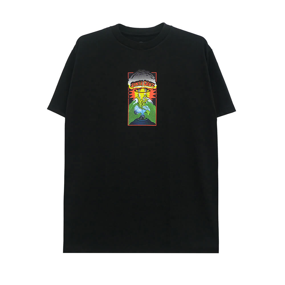 SANTA CRUZ T-SHIRT サンタクルーズ Tシャツ KENDALL EOTW FRONT BLACK スケートボード スケボー 