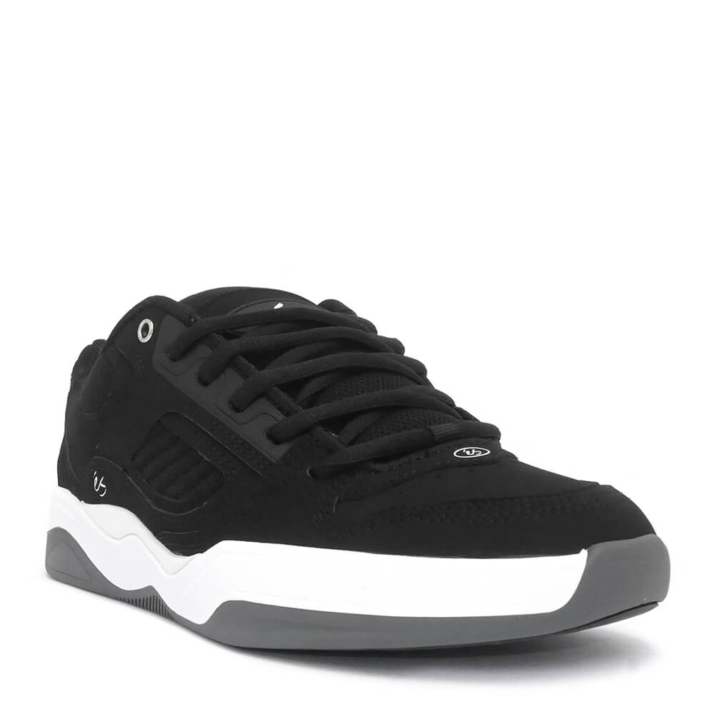 ES SHOES エス シューズ スニーカー アクセル TJ ROGERS BLACK/WHITE/GREY スケートボード スケボー 1