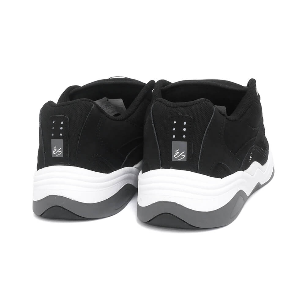 ES SHOES エス シューズ スニーカー アクセル TJ ROGERS BLACK/WHITE/GREY スケートボード スケボー 3