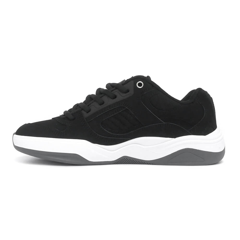 ES SHOES エス シューズ スニーカー アクセル TJ ROGERS BLACK/WHITE/GREY スケートボード スケボー 5