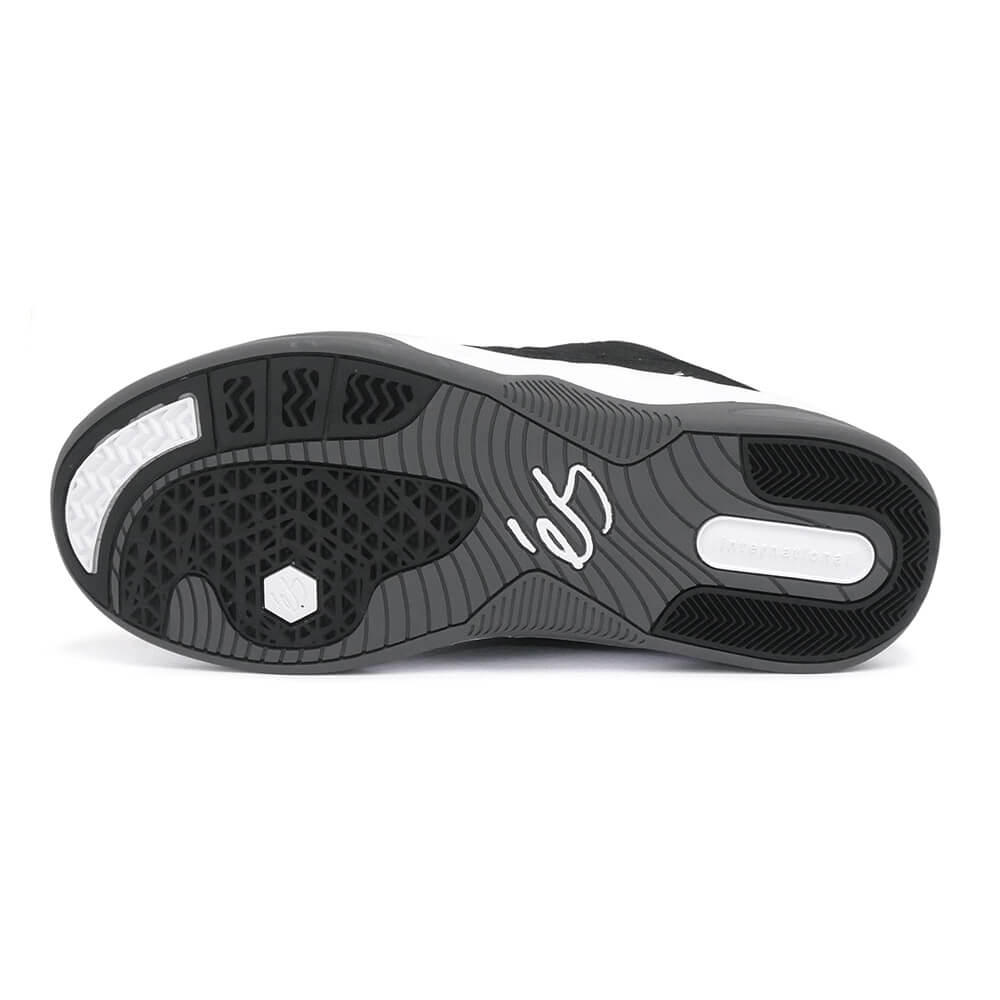 ES SHOES エス シューズ スニーカー アクセル TJ ROGERS BLACK/WHITE/GREY スケートボード スケボー 6