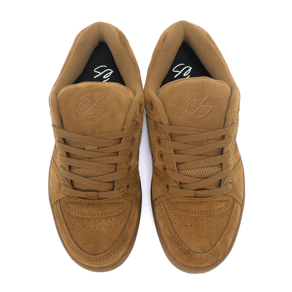 ES SHOES エス シューズ スニーカー アクセル ACCEL BROWN/GUM スケートボード スケボー　2