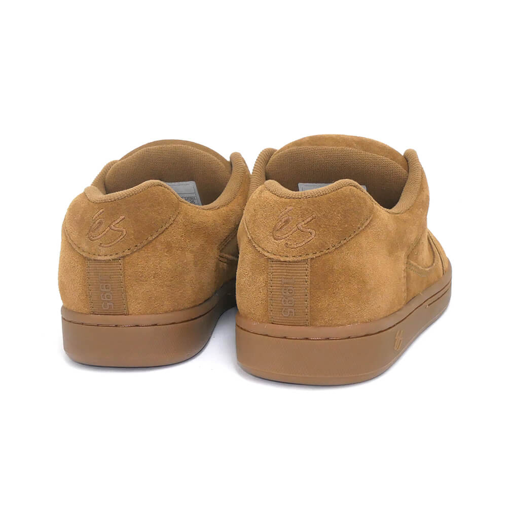 ES SHOES エス シューズ スニーカー アクセル ACCEL BROWN/GUM スケートボード スケボー　3