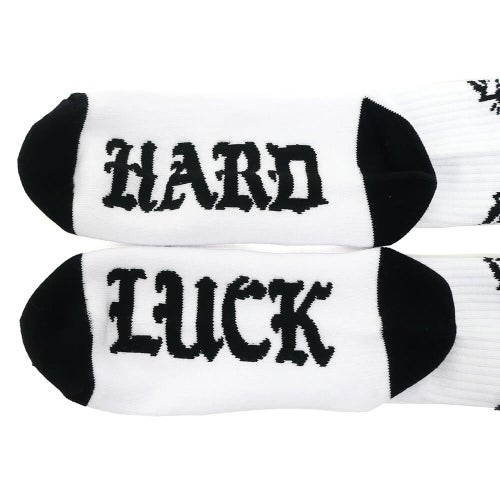 HARD LUCK SOCKS ハードラック ソックス 靴下 GUADALUPE WHITE スケートボード スケボー 5