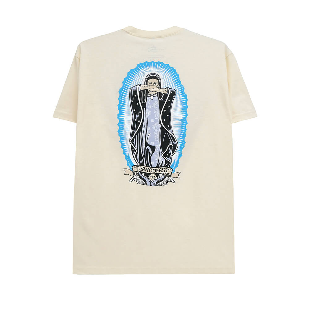 HARD LUCK T-SHIRT ハードラック Tシャツ LADY G FROST OFF WHITE スケートボード スケボー 