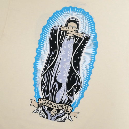 HARD LUCK T-SHIRT ハードラック Tシャツ LADY G FROST OFF WHITE スケートボード スケボー 3