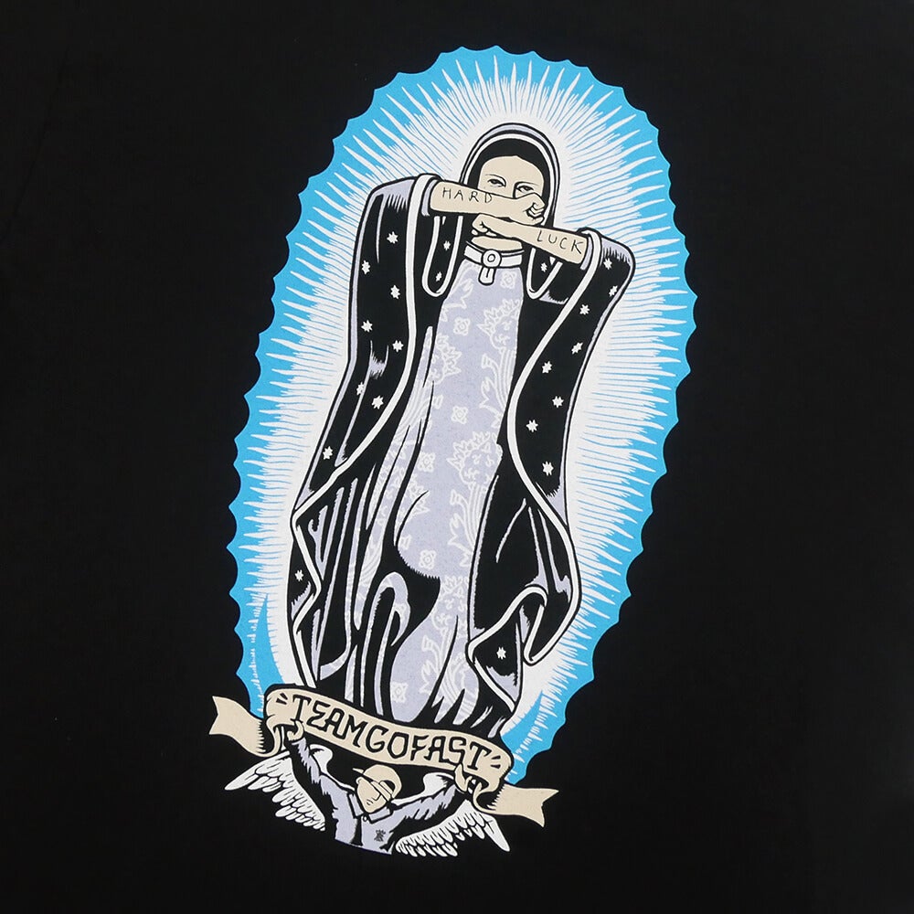 HARD LUCK T-SHIRT ハードラック Tシャツ LADY G FROST BLACK スケートボード スケボー 3