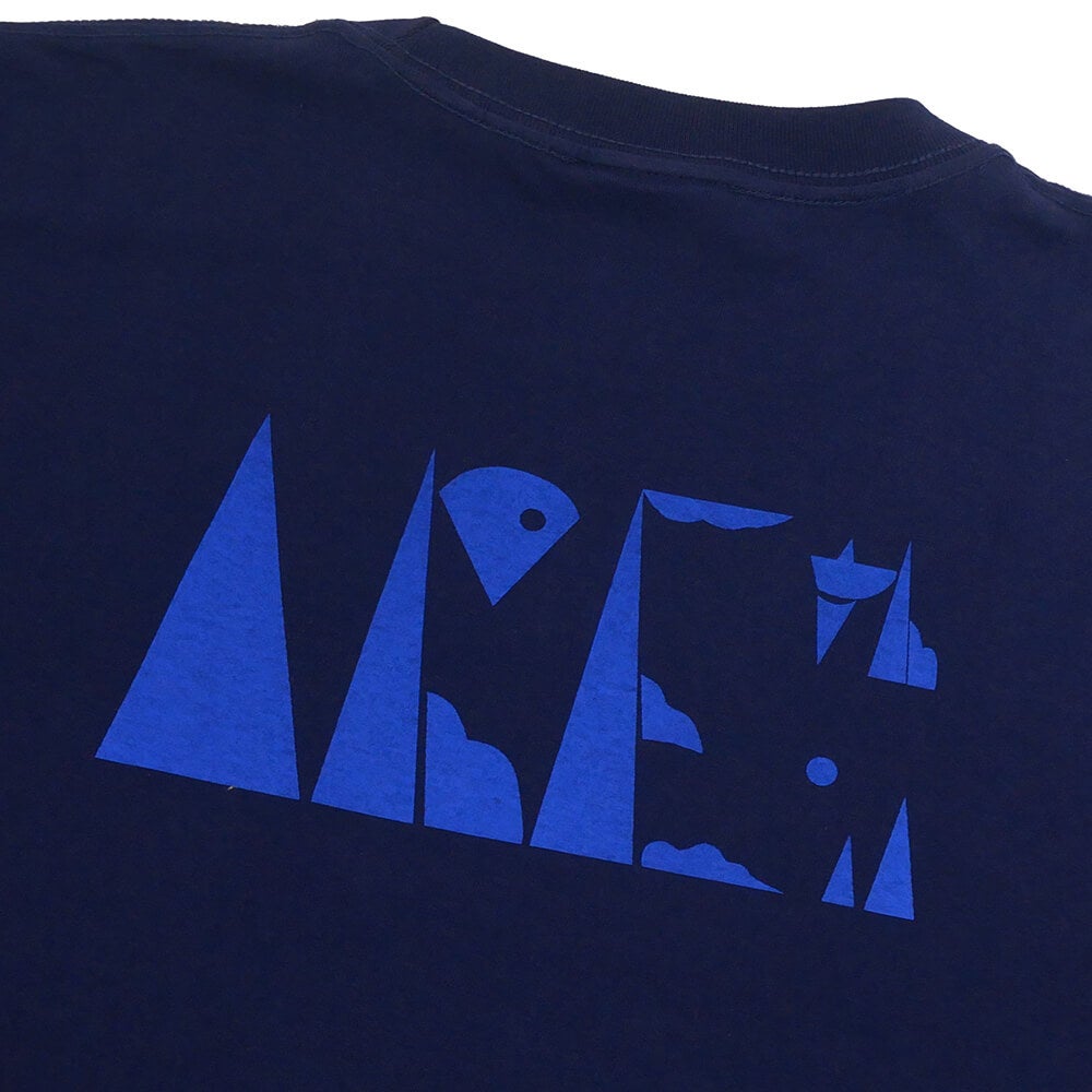 ARETH T-SHIRT アース Tシャツ TERREIN LOGO INDIGO スケートボード スケボー 3