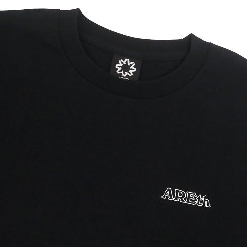  ARETH T-SHIRT アース Tシャツ GOD HAND BLACK スケートボード スケボー 2