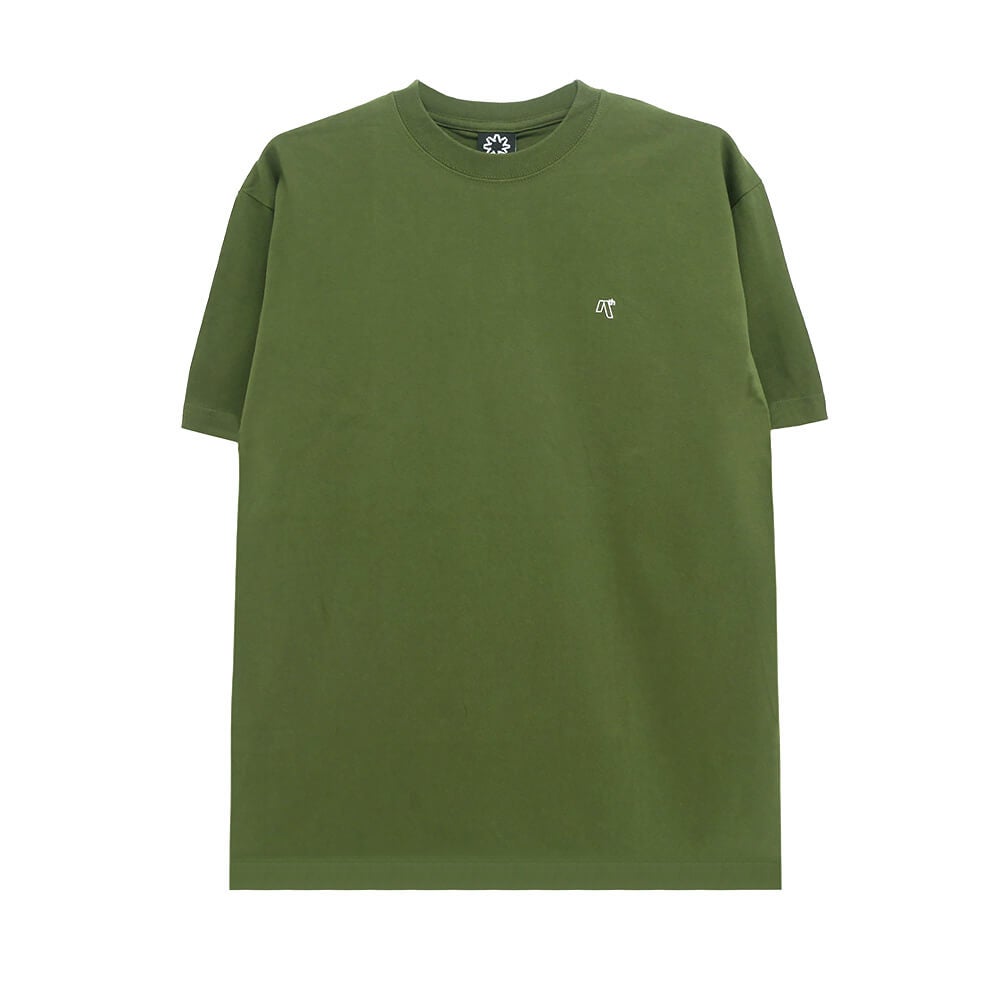 ARETH T-SHIRT アース Tシャツ LOGO FOREST GREEN スケートボード スケボー 1