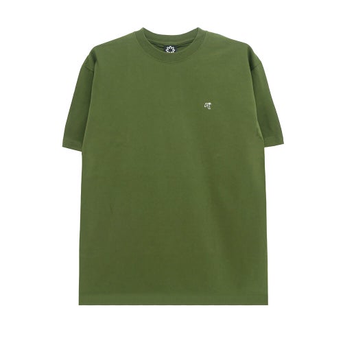 ARETH T-SHIRT アース Tシャツ LOGO FOREST GREEN スケートボード スケボー 1