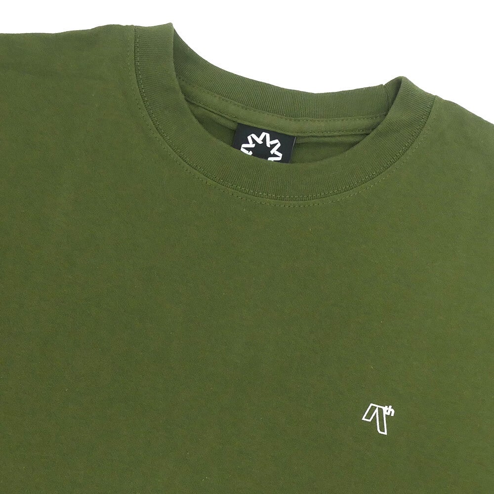 ARETH T-SHIRT アース Tシャツ LOGO FOREST GREEN スケートボード スケボー 2