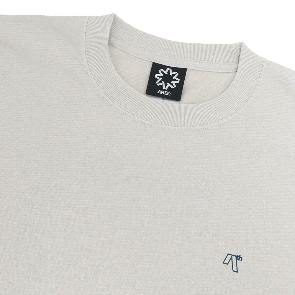 ARETH T-SHIRT アース Tシャツ LOGO GREIGE スケートボード スケボー 2