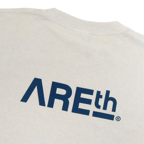 ARETH T-SHIRT アース Tシャツ LOGO GREIGE スケートボード スケボー 3