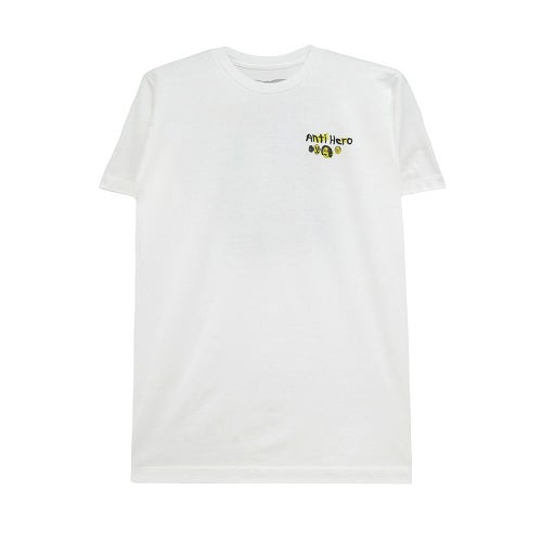 ANTIHERO T-SHIRT アンチヒーロー Tシャツ EXPRESSION BONGO WHITE スケートボード スケボー 1
