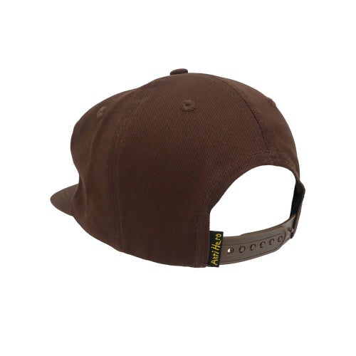 ANTIHERO CAP アンチヒーロー キャップ EXPRESSION SNAPBACK BROWN スケートボード スケボー 2