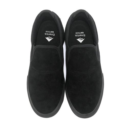 EMERICA SHOES エメリカ シューズ スニーカー WINO G6 SLIP ON BLACK/BLACK スケートボード スケボー2