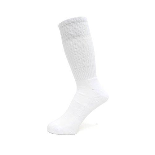  INDEPENDENT SOCKS インディペンデント ソックス 靴下 BASELINE 2 PACK WHITE/ORANGE スケートボード スケボー 1
