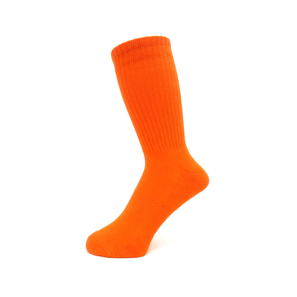  INDEPENDENT SOCKS インディペンデント ソックス 靴下 BASELINE 2 PACK WHITE/ORANGE スケートボード スケボー 6