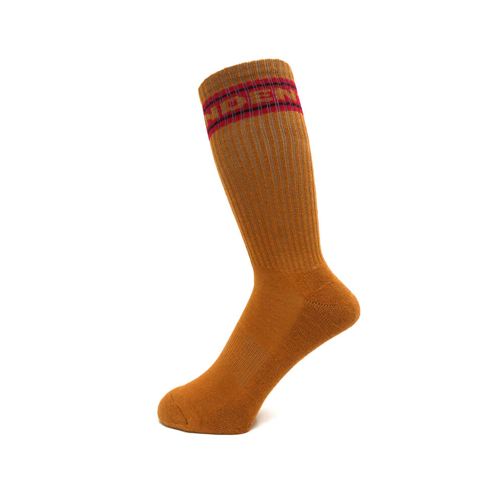 INDEPENDENT SOCKS インディペンデント ソックス 靴下 BAR LOGO 2 PACK SAND/ARMY スケートボード スケボー 1