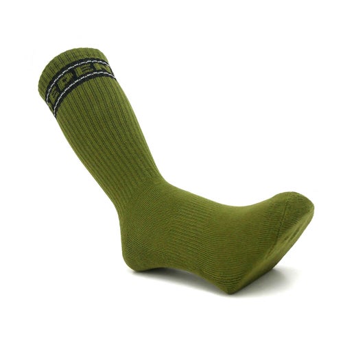INDEPENDENT SOCKS インディペンデント ソックス 靴下 BAR LOGO 2 PACK SAND/ARMY スケートボード スケボー 5