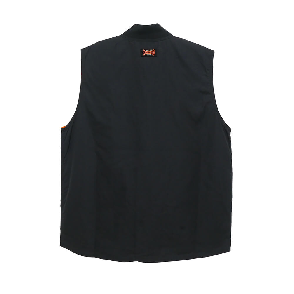  INDEPENDENT JACKET インディペンデント ジャケット BTG WORK REVERSIBLE VEST BLACK/ORANGE スケートボード スケボー 5