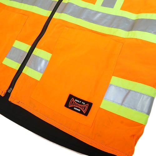  INDEPENDENT JACKET インディペンデント ジャケット BTG WORK REVERSIBLE VEST BLACK/ORANGE スケートボード スケボー 9