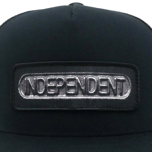 INDEPENDENT MESHCAP インディペンデント メッシュキャップ SAND CAST SNAPBACK MESH BLACK スケートボード スケボー 4