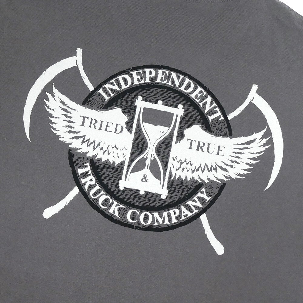  INDEPENDENT T-SHIRT インディペンデント Tシャツ TRIED & TRUE CHARCOAL スケートボード スケボー 3