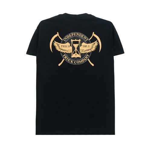 INDEPENDENT T-SHIRT インディペンデント Tシャツ TRIED & TRUE BLACK スケートボード スケボー 