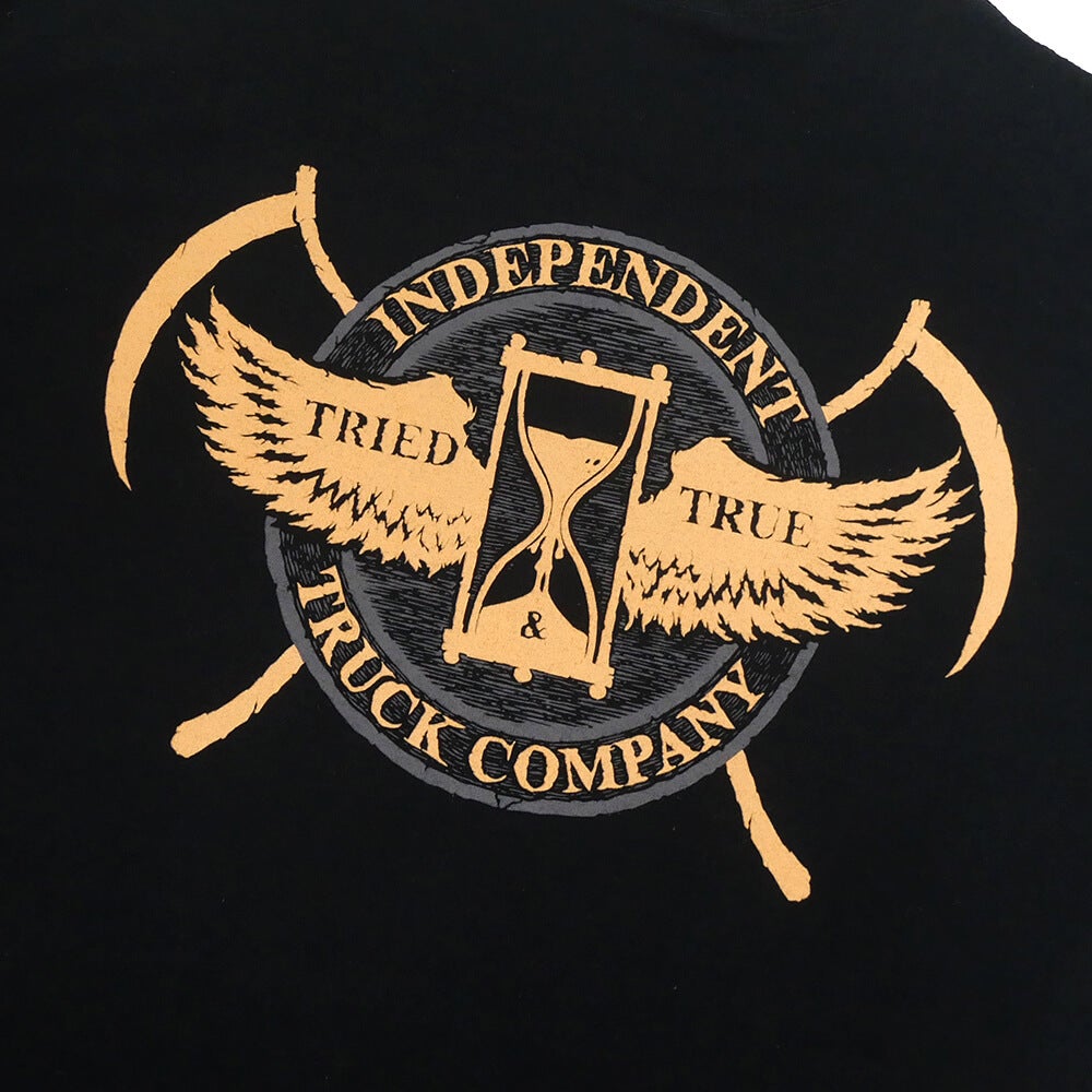 INDEPENDENT T-SHIRT インディペンデント Tシャツ TRIED & TRUE BLACK スケートボード スケボー 3