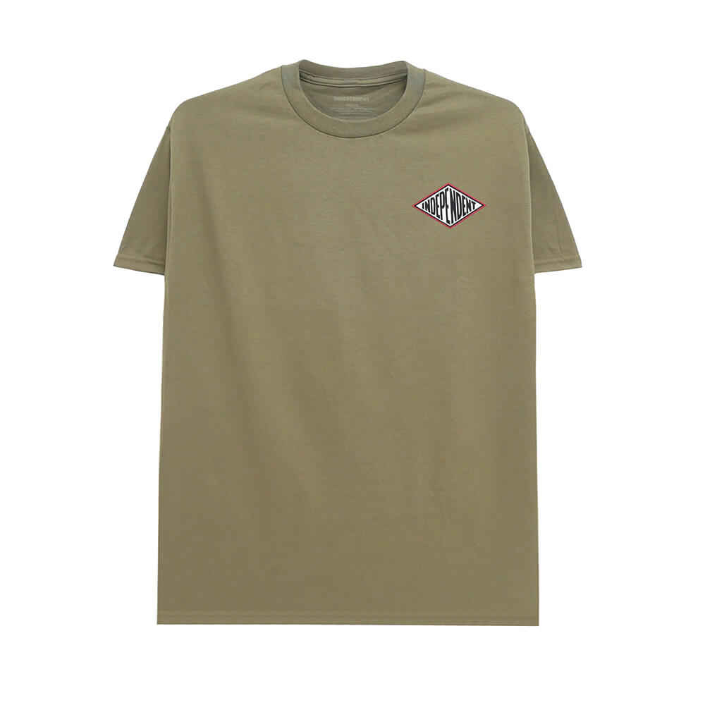 INDEPENDENT T-SHIRT インディペンデント Tシャツ FTR CAP PRAIRIE スケートボード スケボー 1